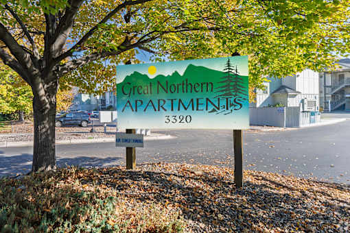 Property Sign at Great Northern, Missoula, MT, 59808