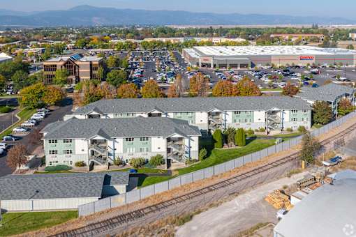 Town view at Great Northern, Missoula, Montana