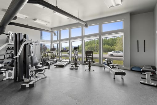State-of-the-Art Fitness Center  at Brooklyn West, Missoula, MT