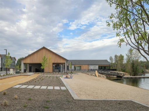 Lakehouse Dock and Beach at The Clara, Eagle, ID