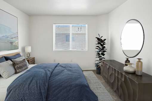Large Bedroom at Oakstone Apartments, Clearfield, UT