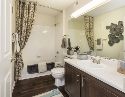 Luxurious Bathroom at The Village at Westmeadow, Colorado Springs