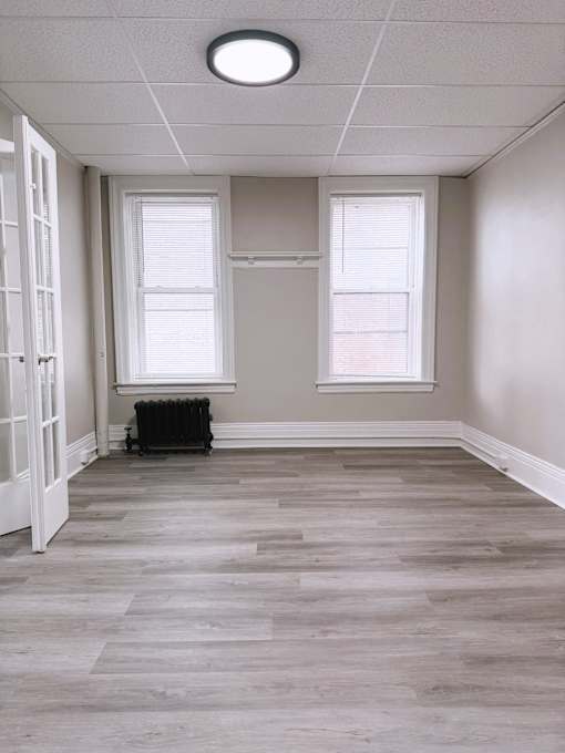 Unfurnished Living room at Willett Apartments, Albany, NY