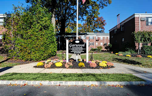 Property SIgnage at Garwood Gardens Apartments, Garwood, 07027 