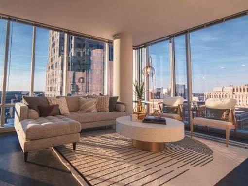 Living room of an apartment