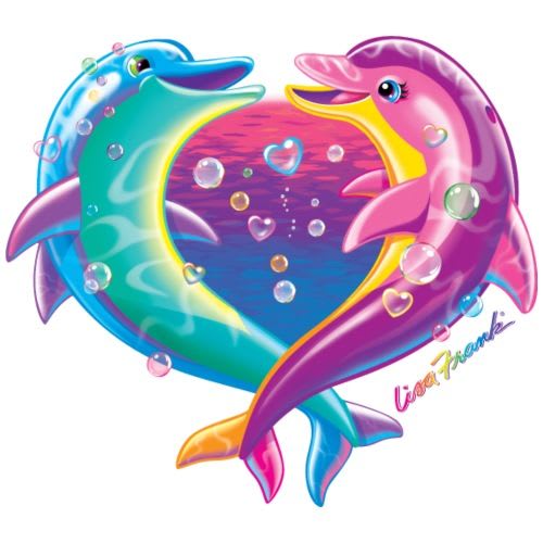 Lisa Frank Dolphins