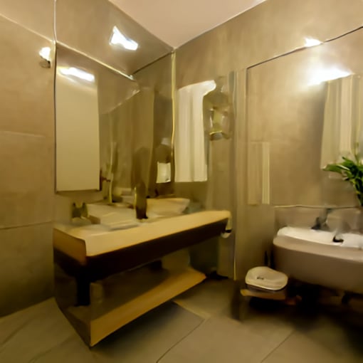 AI generated bathroom