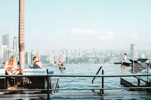 Rooftop pool
