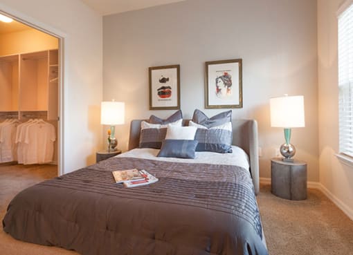 The Gate Apartments Model Unit Bedroom