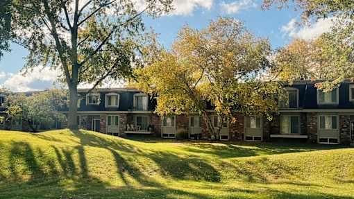 Beautiful courtyard setting