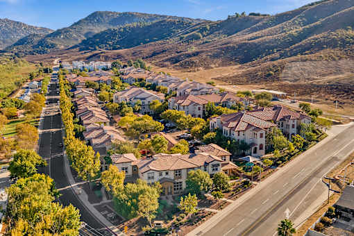 Aerial picture of - Foothills at Old Town Apartments