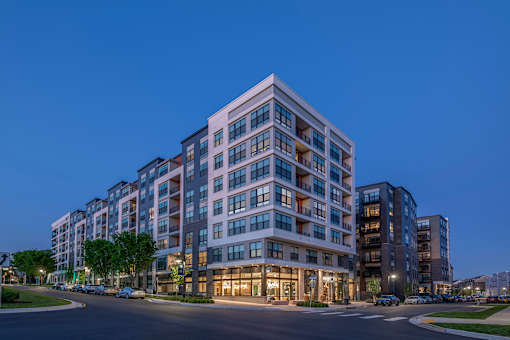The Rockwell at Crown main entryway