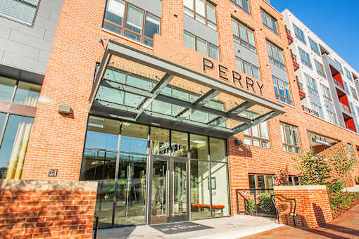 The Perry main entryway