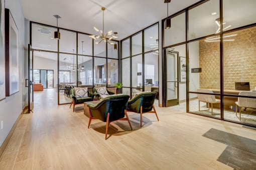 Leasing office interior - Emmersyn at Lone Tree