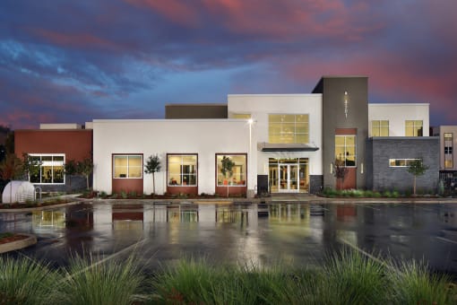 Leasing office and clubhouse main entryway - NOVA at Green Valley