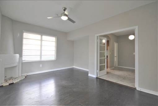 Lighted ceiling fans - Helios Apartments Miami Beach