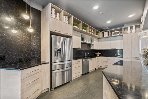 Axio at Carillon clubhouse kitchen