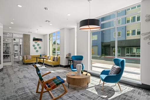 Ample seating in common areas - La Via Apartments