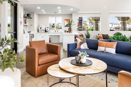 Clubhouse with complimentary Wi-Fi and coffee bar - Sonterra Apartments at Paradise Valley