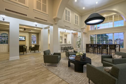 Hamptons on Heron Bay clubhouse interior