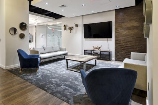 The Republic Apartments - Spacious media room