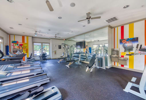 The Oaks at Johns Creek - Fully-equipped fitness center