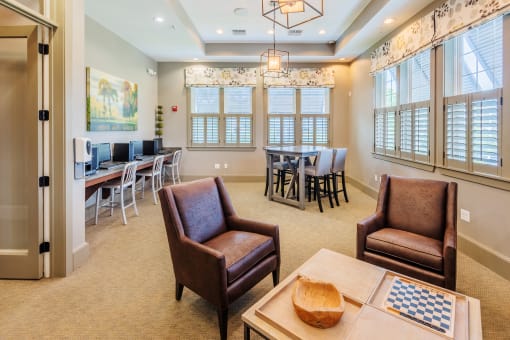 Windward Long Point Apartments - Resident business center