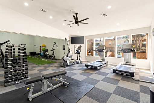 24-hour fitness center - Arrowhead Landing Apartments