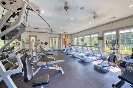 The Oaks at Johns Creek - Fully-equipped fitness center
