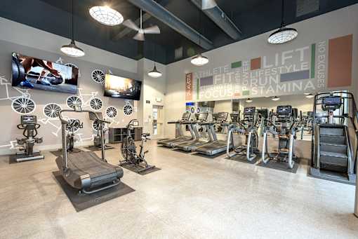 State-of-the-art fitness center - Talavera Apartments
