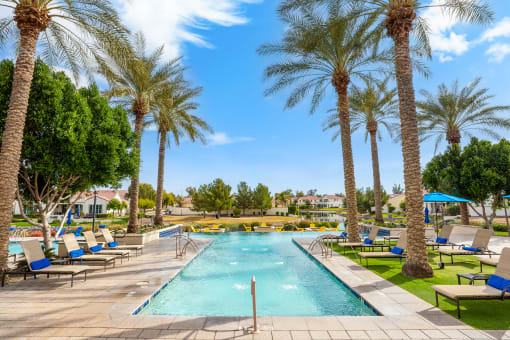 Resort-style swimming pool - Almeria at Ocotillo