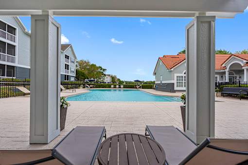 Wi-Fi availability at clubhouse and pool area - The Colony at Deerwood Apartments