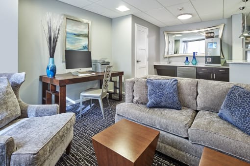 Hill House on Chestnut Hill - Spacious living rooms