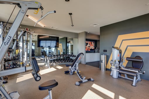 State-of-the-art fitness center - BLVD at Revere Beach