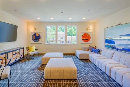 Element 29 apartments in Charleston lounge
