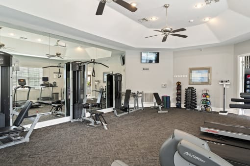 The Fairways at Corbin Park fitness center