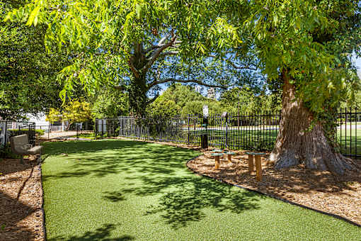 Pet-friendly community with dog park - Evergreen Lenox Park