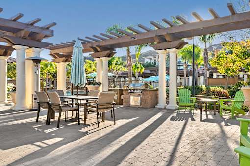 Gas grills with expansive picnic area - Foothills at Old Town Apartments