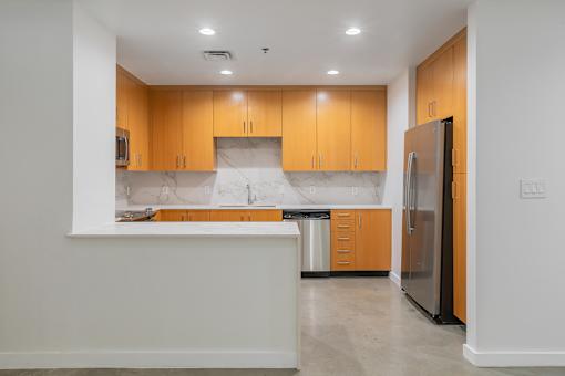 Wood cabinetry in units - Main 3 Downtown
