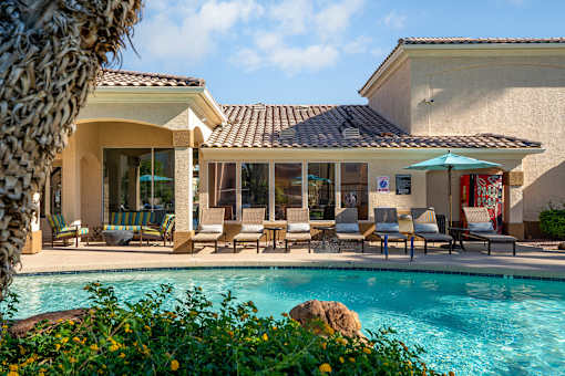 Resort-style swimming pool - Arrowhead Landing Apartments