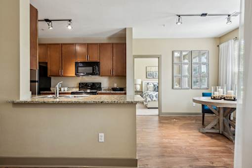 Granite countertops - Acadia at Cornerstar Apartments