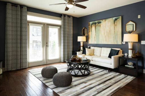 The Juncture Apartments balconies or patios