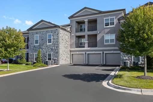 Corbin Greens Apartments garages