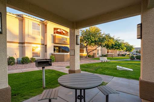 BBQ grilling station - Arrowhead Landing