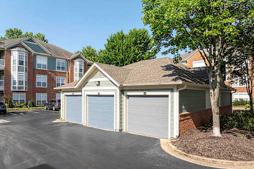 Detached garages available - Belle Harbour Apartments