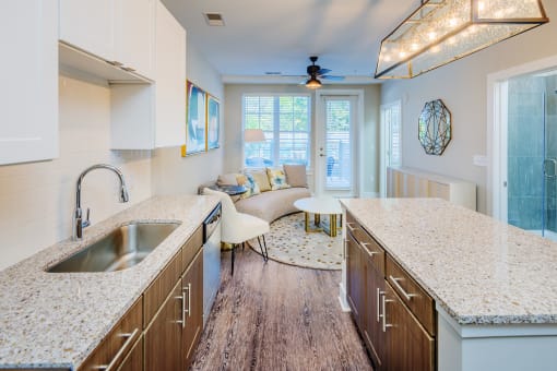 Element 29 apartments kitchen interior