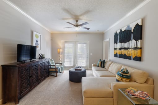 Island Park and Harbor Town Square Apartments - Ceiling fans