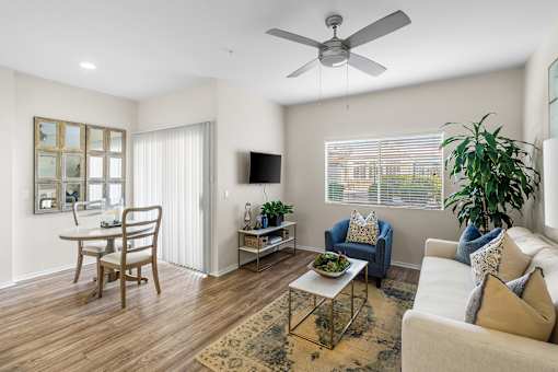 Ask about our upgrades including hard wood style flooring - Sonterra Apartments at Paradise Valley