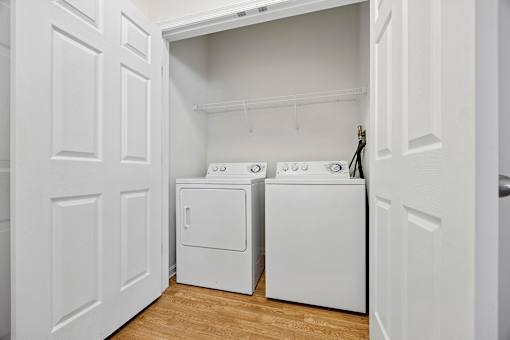 Full-sized washer/dryers in every unit - Avenel at Montgomery Square