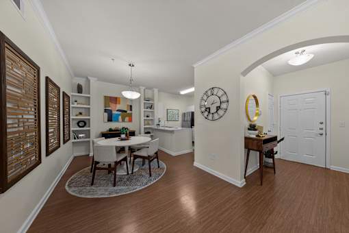 Open-concept floor plans - Belle Harbour Apartments